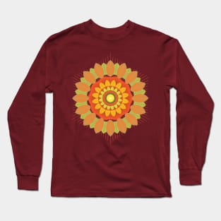 Autunm Mandala Long Sleeve T-Shirt